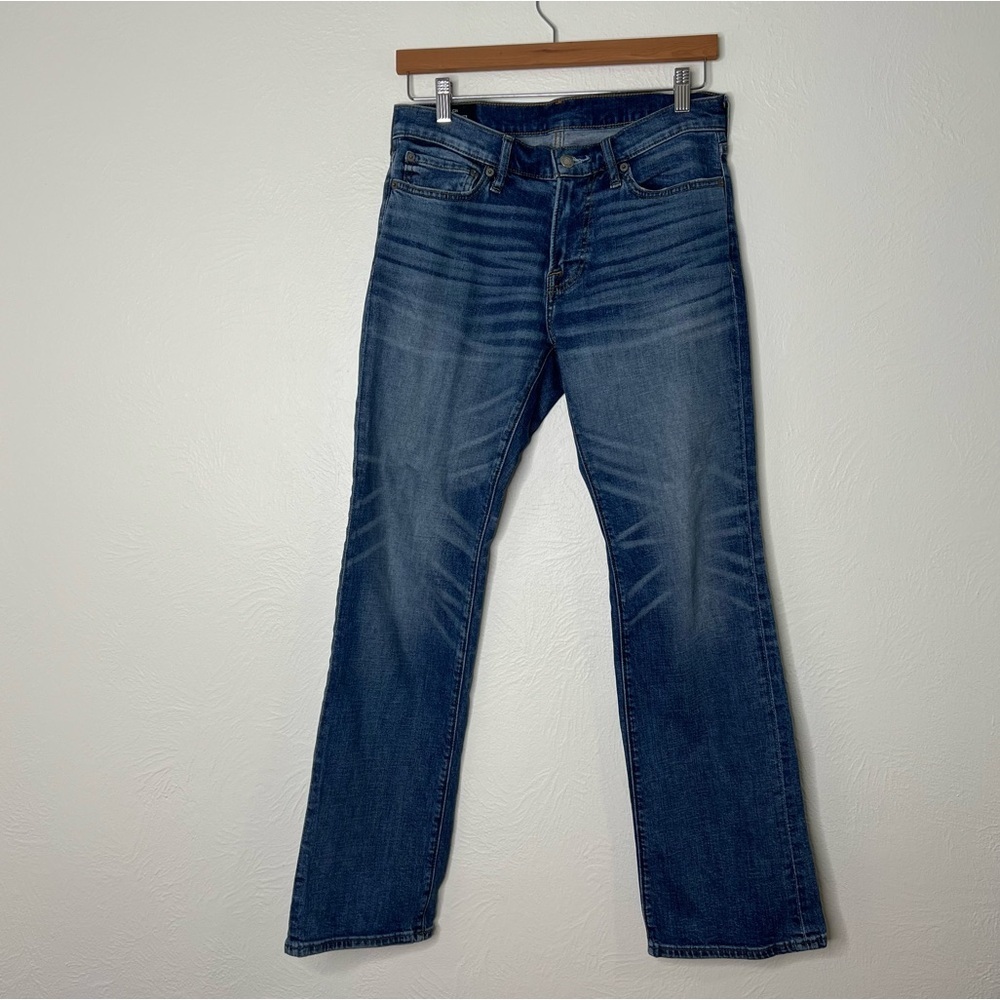 Abercrombie & Fitch Bootcut Jeans Blue Stretch Denim Medium Wash Size 29x30